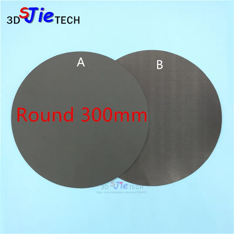 Round 300mm New Magnetic Print Bed Tape Round Print Sticker Build Plate Tape FlexPlate for DIY Kossel/Delta 3D Printer parts
Round 300mm New Magnetic Print Bed Tape Round Print Sticker Build Plate Tape FlexPlate for DIY Kossel/Delta 3D Printer parts