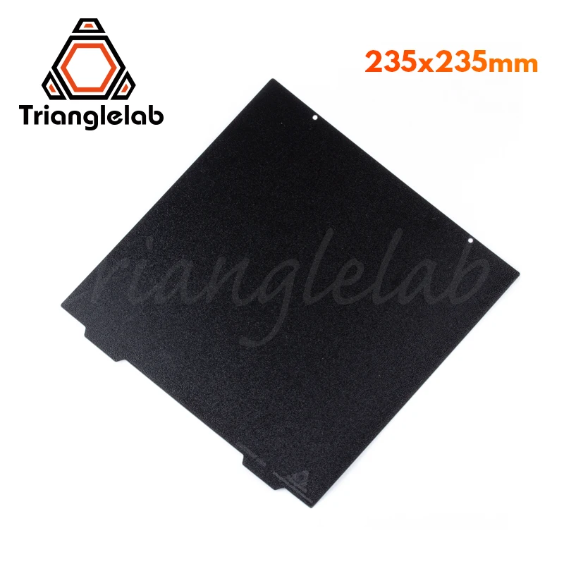 Trianglelab 235X235 ender 3 двухсторонняя текстурированная пружина PEI стальной лист с
