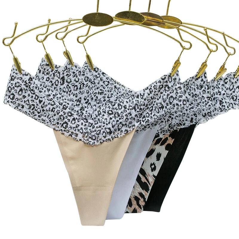 Leopard Women Sexy Seamless Underwear Women T Panties G String Women's Briefs Low-rise Calcinha Lingerie Tanga Thong For Women
Leopard Women Sexy Seamless Underwear Women T Panties G String Women's Briefs Low-rise Calcinha Lingerie Tanga Thong For Women
