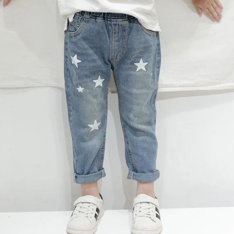 Spring Children Toddler Boy Jeans Stars Print Boy Clothes Kids Boys Denim Pants Elastic Waist Children Trousers Kids Boy Bottons
Spring Children Toddler Boy Jeans Stars Print Boy Clothes Kids Boys Denim Pants Elastic Waist Children Trousers Kids Boy Bottons