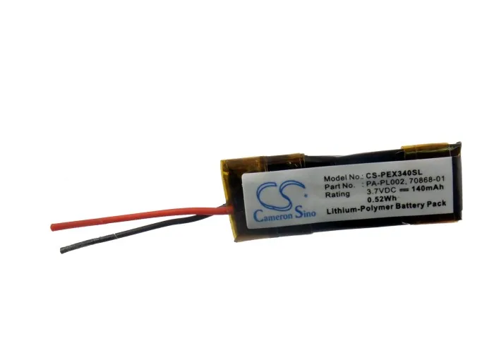Аккумулятор Cameron Sino ДЛЯ Jabra BT2010, BT2020, BT250V, BT4010, BT500V, VH110, 140 мАч, 70868-01, 73366-01
Аккумулятор Cameron Sino ДЛЯ Jabra BT2010, BT2020, BT250V, BT4010, BT500V, VH110, 140 мАч, 70868-01, 73366-01