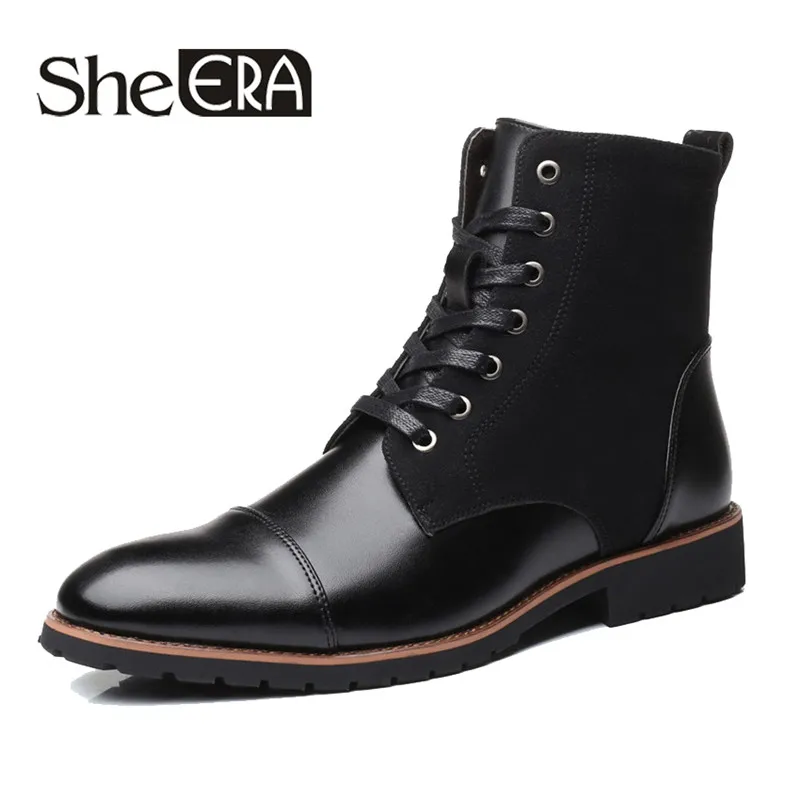 2022 New Leather Men Ankle Boots Vintage Lace Up High Top Shoes Fashion Winter Autumn Warm Short Boots Casual Oxfords Outdoor
2022 New Leather Men Ankle Boots Vintage Lace Up High Top Shoes Fashion Winter Autumn Warm Short Boots Casual Oxfords Outdoor
