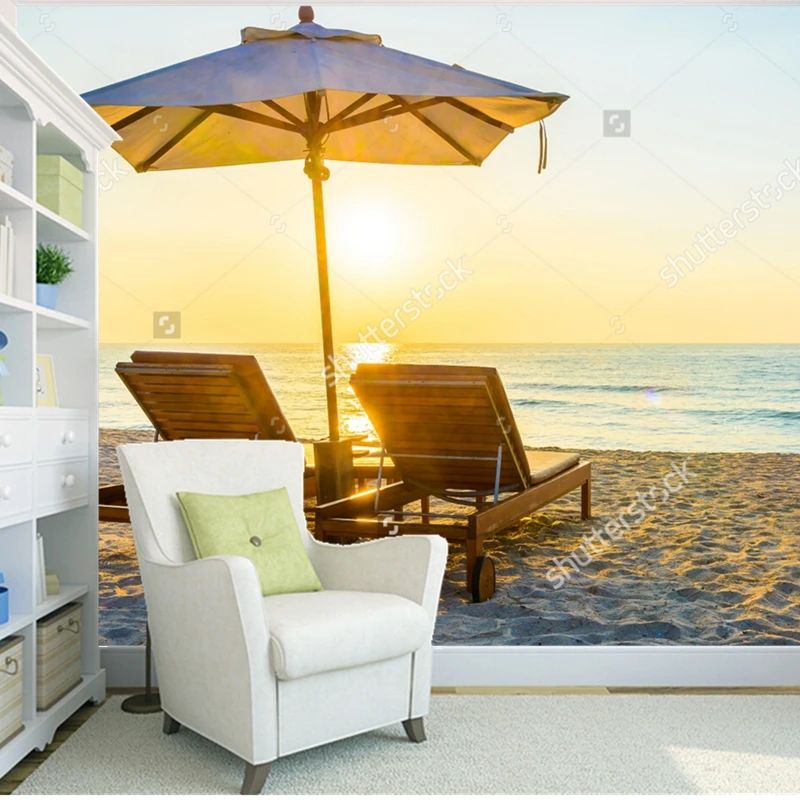 Beach wallpaper,Beach bed with sun,natural scenery photo mural for the living room bedroom store wall waterproof wallpaper
Beach wallpaper,Beach bed with sun,natural scenery photo mural for the living room bedroom store wall waterproof wallpaper