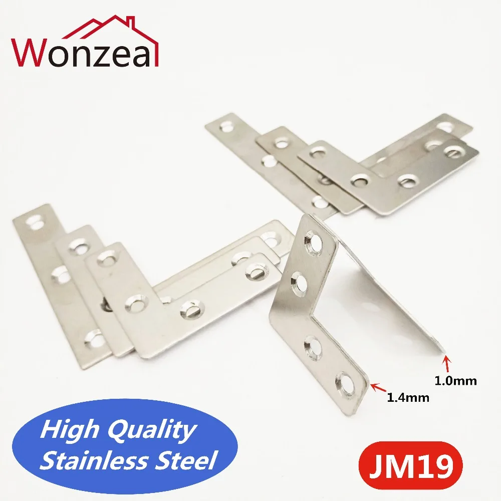5pcs Stainless Steel Angle Plate Corner Brackets L Shaped Flat Fixing Mending Repair Plates Brackets Repair Bracket
5pcs Stainless Steel Angle Plate Corner Brackets L Shaped Flat Fixing Mending Repair Plates Brackets Repair Bracket