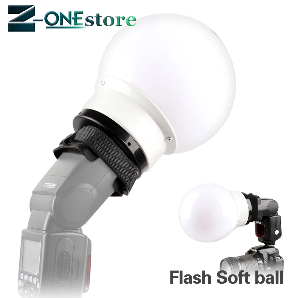 5.9'/15cm Universal Flash Soft Ball Diffuser Ball for Canon Nikon Yongnuo Neewer Godox flash Speedlite YN-560IV YN-568EX V860II
5.9'/15cm Universal Flash Soft Ball Diffuser Ball for Canon Nikon Yongnuo Neewer Godox flash Speedlite YN-560IV YN-568EX V860II