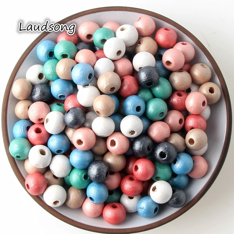 200Pcs 6/8mm Colorful DIY Loose Wooden Beads Round Ball Spacer Beads For Jewelry Making Natural Wood Accessories
200Pcs 6/8mm Colorful DIY Loose Wooden Beads Round Ball Spacer Beads For Jewelry Making Natural Wood Accessories