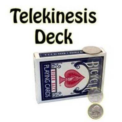 Telekinesis Deck Magic Tricks Professional Psychokinesis Card Magica Magician Close Up Illusion Props Gimmick Comedy Mentalism
Telekinesis Deck Magic Tricks Professional Psychokinesis Card Magica Magician Close Up Illusion Props Gimmick Comedy Mentalism