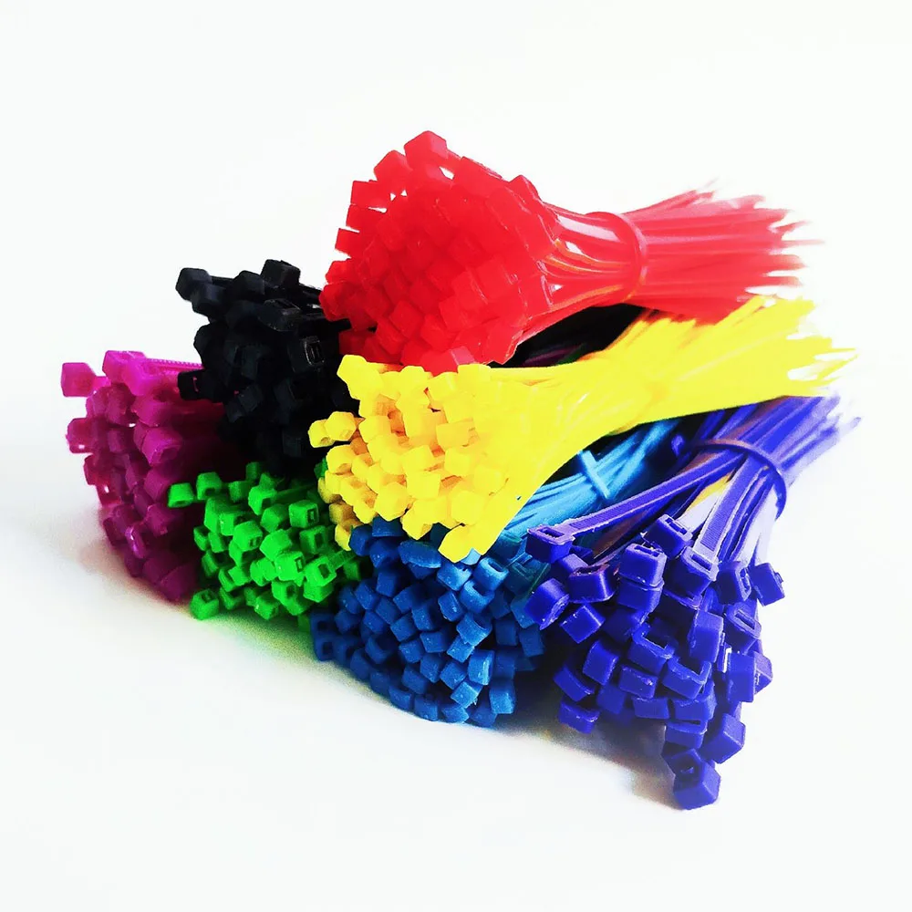 Self-Lock cable ties Plastic Nylon Wire ties Cable Zip Ties 3*100 3*200 mix color 100pcs Nylon Ties Fasten loop Cable Organizer
Self-Lock cable ties Plastic Nylon Wire ties Cable Zip Ties 3*100 3*200 mix color 100pcs Nylon Ties Fasten loop Cable Organizer