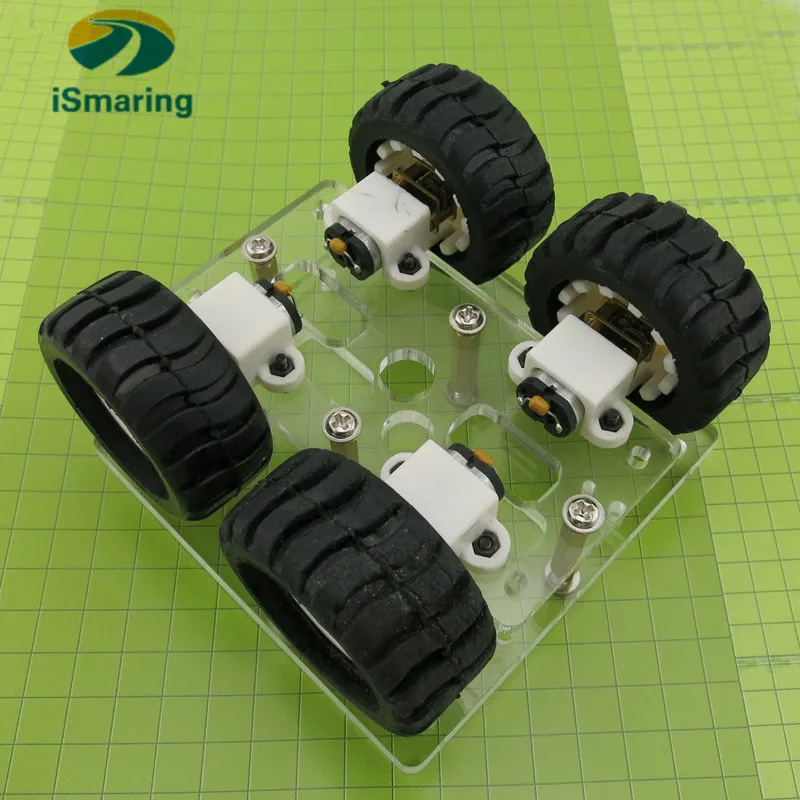 iSmaring Acrylic N20 smart car N20 deceleration motor car chassis robot DIY model mini frame
iSmaring Acrylic N20 smart car N20 deceleration motor car chassis robot DIY model mini frame