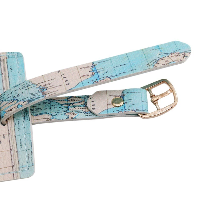 BONAMIE Cute Travel Accessories Luggage Tag For Female Cartoon Flamingo Map Pattern Portable Leather Suitcase ID Address Holder
BONAMIE Cute Travel Accessories Luggage Tag For Female Cartoon Flamingo Map Pattern Portable Leather Suitcase ID Address Holder