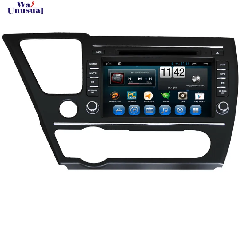 WANUSUAL 8'' Android 6.0 Car Audio Player for Honda CIVIC 2014 new model Quad Core 16G 800*480 GPS Navigation free shipping
WANUSUAL 8'' Android 6.0 Car Audio Player for Honda CIVIC 2014 new model Quad Core 16G 800*480 GPS Navigation free shipping