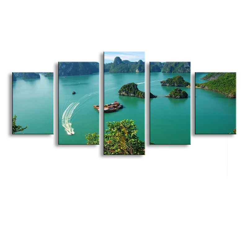 5 pieces high-definition print sunset landscape canvas oil painting poster and wall art living room picture PL5-128
5 pieces high-definition print sunset landscape canvas oil painting poster and wall art living room picture PL5-128