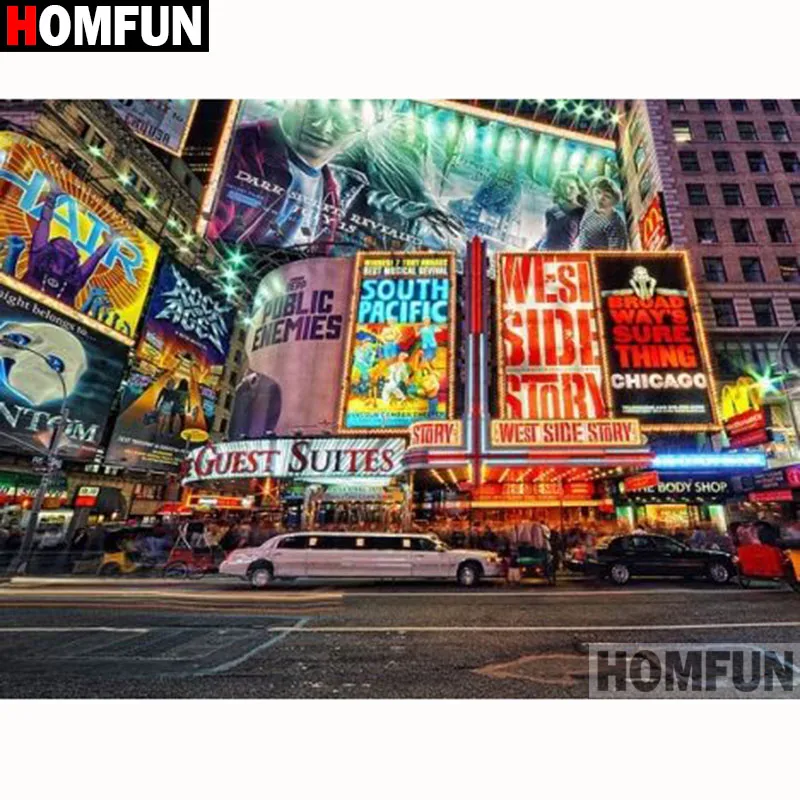 HOMFUN Full Square/Round Drill 5D DIY Diamond Painting "the view of the city" Embroidery Cross Stitch 5D Home Decor Gift A18091
HOMFUN Full Square/Round Drill 5D DIY Diamond Painting "the view of the city" Embroidery Cross Stitch 5D Home Decor Gift A18091