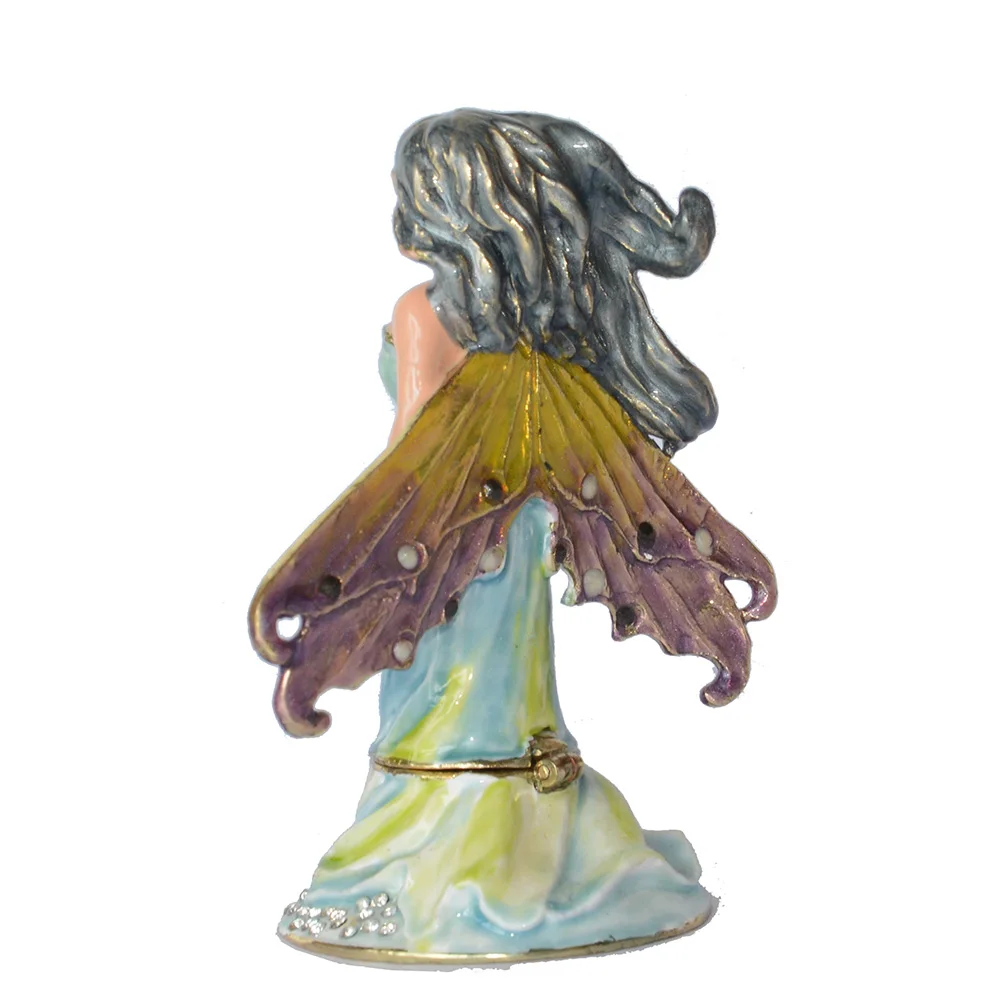 Cystal bejeweled Figurine Trinket jewelry Box decorative Collectible fashion Ring Earring/Pendant holder
Cystal bejeweled Figurine Trinket jewelry Box decorative Collectible fashion Ring Earring/Pendant holder