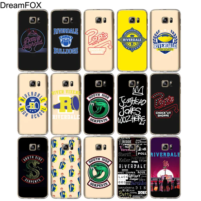 DREAMFOX M350 Riverdale Soft TPU Silicone Case Cover For Samsung Galaxy Note S 7 8 9 10 10e 11 11e Lite Edge Plus |