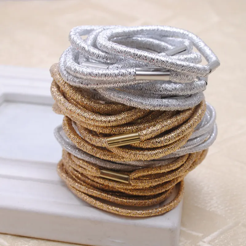 10 Pieces/lot Girls Elastic Hair Bands Hair Scrunchies Hair Accessories Kids Hair Gum Children Gift Gold & Silver Color
10 Pieces/lot Girls Elastic Hair Bands Hair Scrunchies Hair Accessories Kids Hair Gum Children Gift Gold & Silver Color