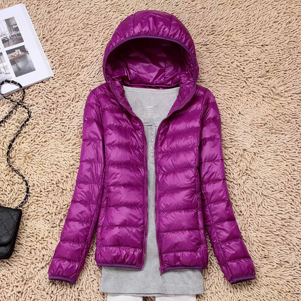 Plus Size 6XL Women Winter Jackets UltraLight White Duck Down Coat Spring Autumn Outwear Warm Windproof Slim Women's Hooded Coat 
Plus Size 6XL Women Winter Jackets UltraLight White Duck Down Coat Spring Autumn Outwear Warm Windproof Slim Women's Hooded Coat