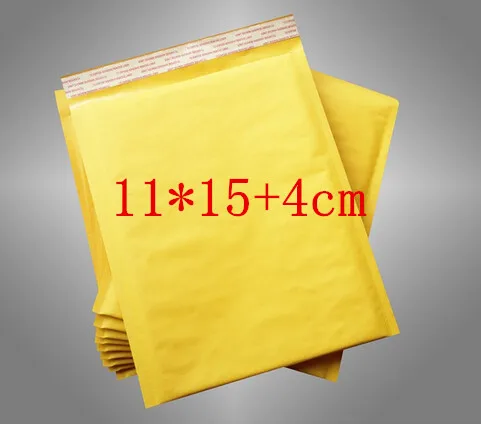 50pcs/LOT 110x190mm Manufacturer Kraft bags bubble mailers padded envelopes paper mailer MAILING bag 11*15+4cm
50pcs/LOT 110x190mm Manufacturer Kraft bags bubble mailers padded envelopes paper mailer MAILING bag 11*15+4cm