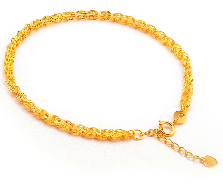 Pure 18K Yellow Rose Gold Bracelet Au750 Phoenix tail Link Extension O Word chain For Women Female Fashion Authentic New 19.5cm
Pure 18K Yellow Rose Gold Bracelet Au750 Phoenix tail Link Extension O Word chain For Women Female Fashion Authentic New 19.5cm