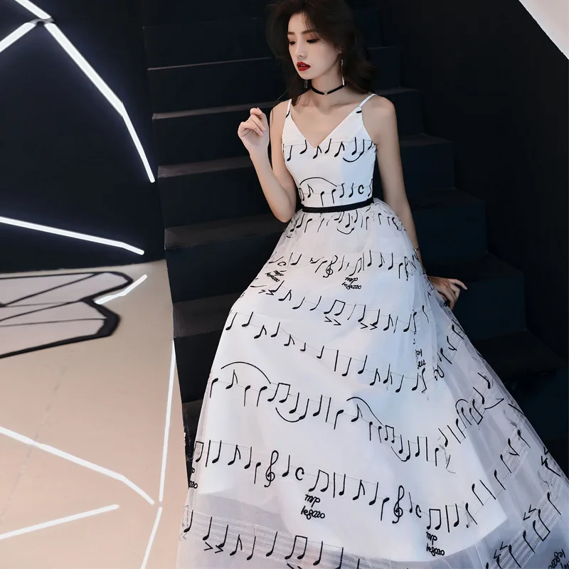

Новинка 2019, пикантное длинное платье на бретельках с двойным V-образным вырезом, вечернее платье в китайском стиле, улучшенное платье Ципао, ...