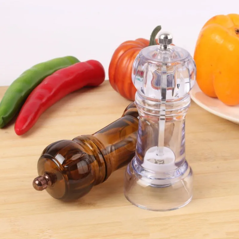 Acrylic Grinder Pepper Mill Manual Acrylic Pepper Grinder Multi-Purpose Cruet Kitchen Tool
Acrylic Grinder Pepper Mill Manual Acrylic Pepper Grinder Multi-Purpose Cruet Kitchen Tool