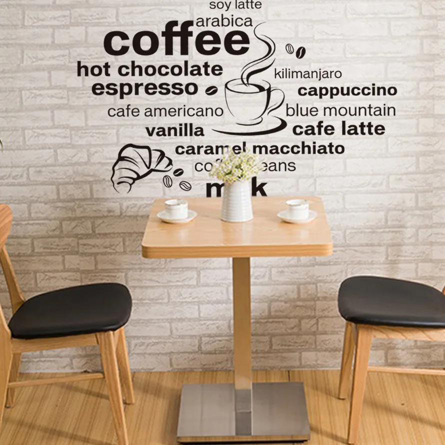 75*120cm Coffee Quotes Living Room Paintings Wall Sticker Home Decoration Posters and Prints Wall Art Mural
75*120cm Coffee Quotes Living Room Paintings Wall Sticker Home Decoration Posters and Prints Wall Art Mural