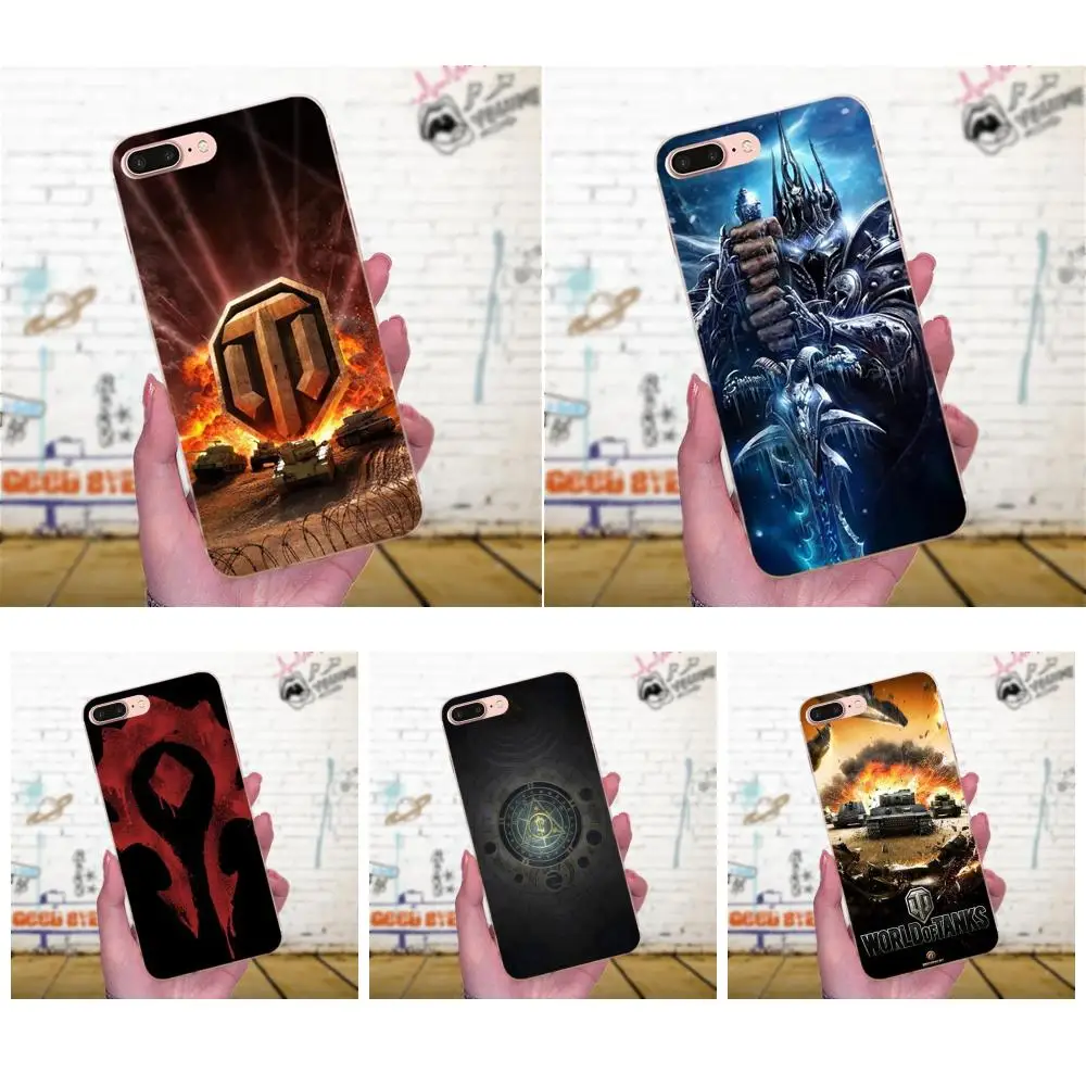 Чехол World Of Tanks Multi для Apple iPhone X XS Max XR 4 5 5C 4S SE 6 6S 7 8 Plus мягкий|Чехлы-накладки| |
