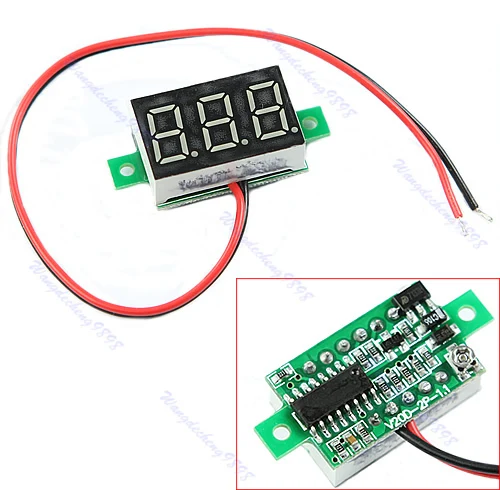 3pcs/lot New Blue LED DC3.0-30V Volt Voltage Meter Display Self-Powered Digital Voltmeter
3pcs/lot New Blue LED DC3.0-30V Volt Voltage Meter Display Self-Powered Digital Voltmeter