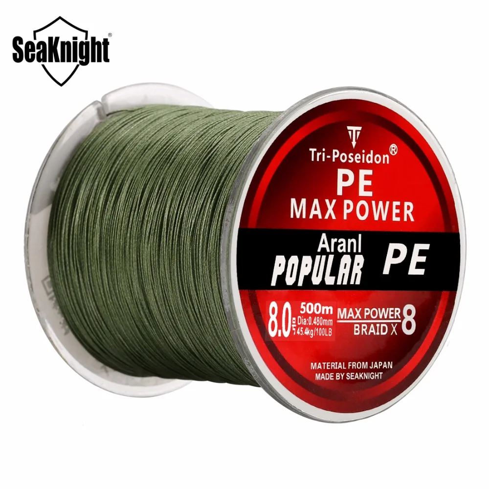 Фото Леска плетеная из ПЭ 8 нитей 8/10/20/30/40/60LB 500 м|fishing lines 8|fishing linebraided fishing line |