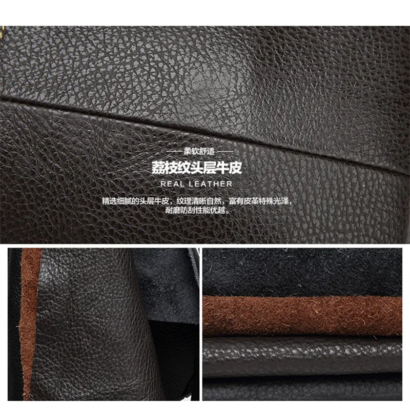 BARHEE Men Series Genuine Leather Men Bust Bag High Quality Cowhide Leather Female Casual Messenger Shoulder Bags
BARHEE Men Series Genuine Leather Men Bust Bag High Quality Cowhide Leather Female Casual Messenger Shoulder Bags