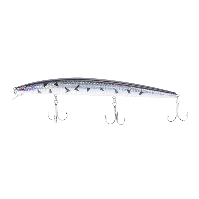 18cm/7.08" 26g Bait Fishing Lure Slow Floating Minnow Bass Pike Bait Fishing Tackle Hooks
18cm/7.08" 26g Bait Fishing Lure Slow Floating Minnow Bass Pike Bait Fishing Tackle Hooks
