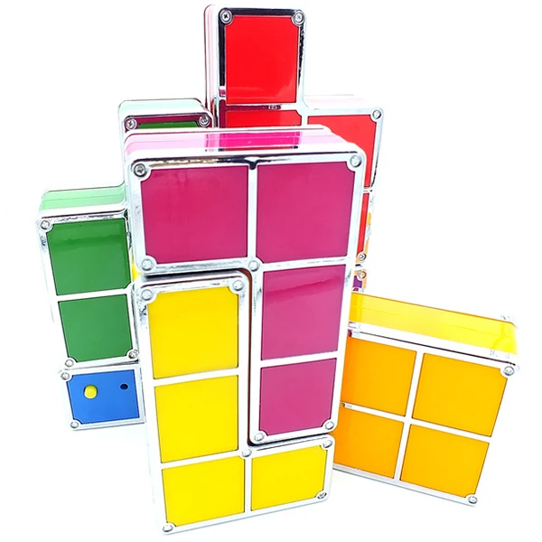DIY Intellectual Cube Jigsaw Light Creative table lamp LED lighting Tetris lamp bar window atmosphere lamp for Bar Decoration
DIY Intellectual Cube Jigsaw Light Creative table lamp LED lighting Tetris lamp bar window atmosphere lamp for Bar Decoration