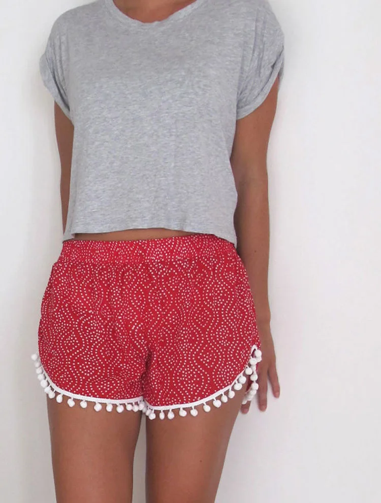 New 2019 Sexy Summer Casual Shorts Women High Waist Printed Shorts Beach Elastic Waist Summer Ladies Clothing
New 2019 Sexy Summer Casual Shorts Women High Waist Printed Shorts Beach Elastic Waist Summer Ladies Clothing