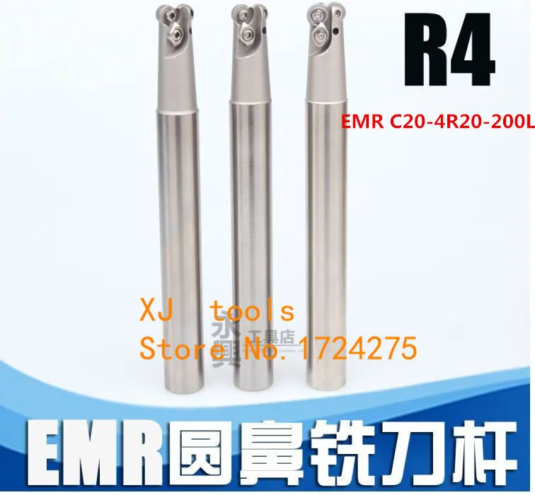 EMR C20-4R20-200 Bore Indexable Shoulder End Mill Arbor,Mill Cutting Tools, Insert of carbide inserts RPMT0802/RPMW0802
EMR C20-4R20-200 Bore Indexable Shoulder End Mill Arbor,Mill Cutting Tools, Insert of carbide inserts RPMT0802/RPMW0802