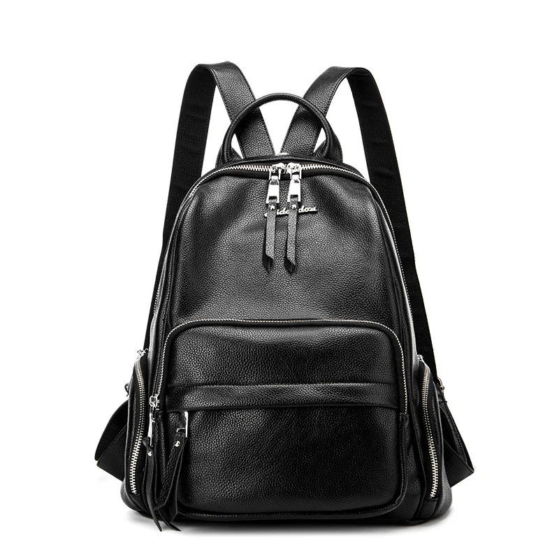 New 2017 Real Genuine Leather Women Backpack Rucksack Woman Korean Style Ladies Strap Laptop Bag Daily Backpack Girl School Bags
New 2017 Real Genuine Leather Women Backpack Rucksack Woman Korean Style Ladies Strap Laptop Bag Daily Backpack Girl School Bags