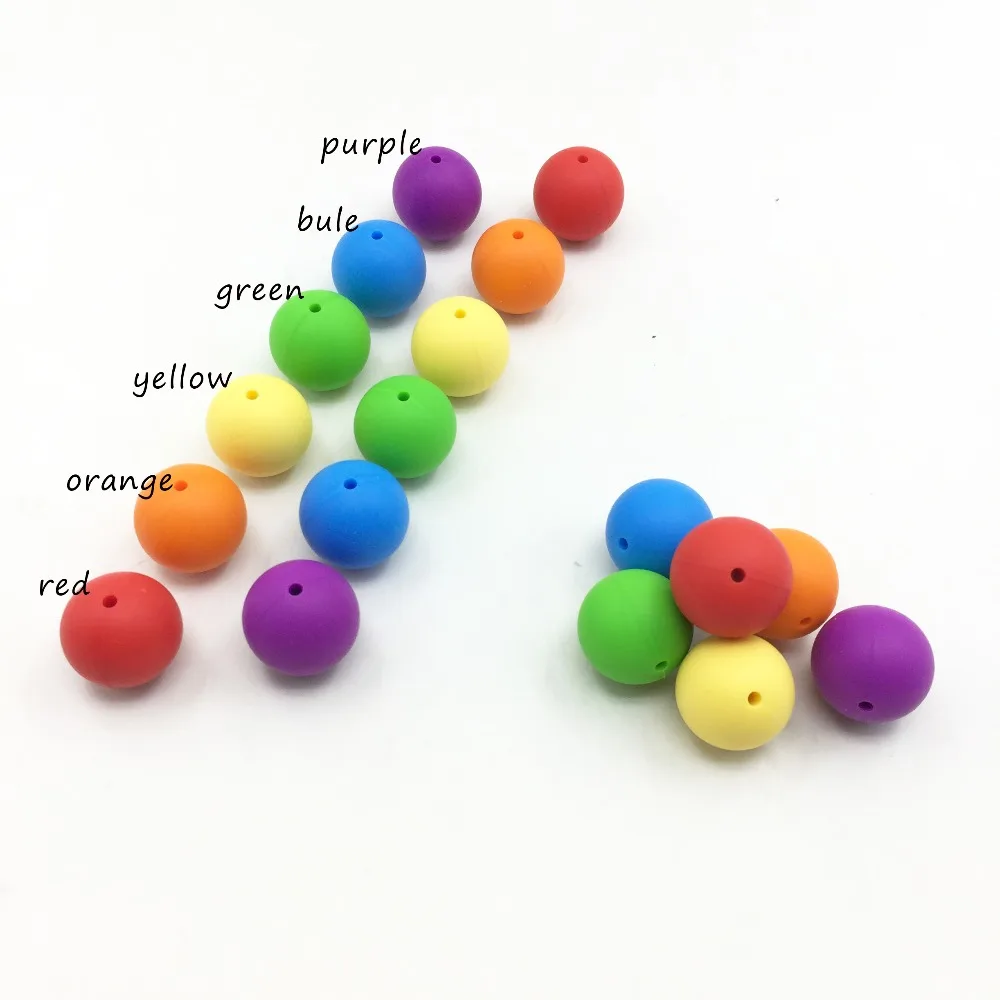 Candy Beads 50pc Silicone Baby Teething Teether Beads 20mm Safe Food Grade Nursing Chewing Round Silicone large Beads teether
Candy Beads 50pc Silicone Baby Teething Teether Beads 20mm Safe Food Grade Nursing Chewing Round Silicone large Beads teether