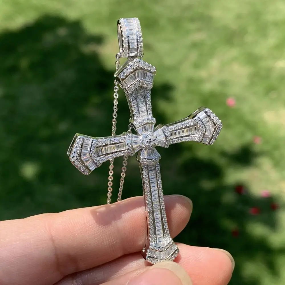 20 Style Classical Fashion Jewelry 925 Sterling Silver High Quality Cross Pendant Lucky Party Pave 5A CZ Women Wedding Necklace
20 Style Classical Fashion Jewelry 925 Sterling Silver High Quality Cross Pendant Lucky Party Pave 5A CZ Women Wedding Necklace