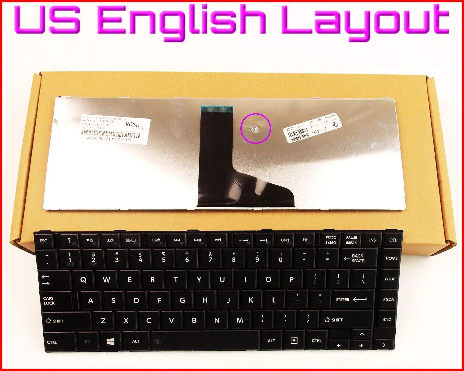 Новая клавиатура Английская версия для ноутбука Toshiba Satellite C805 C805D C845 C840 C845D P840 P840t P845t L845D L805D P840T-S
Новая клавиатура Английская версия для ноутбука Toshiba Satellite C805 C805D C845 C840 C845D P840 P840t P845t L845D L805D P840T-S
