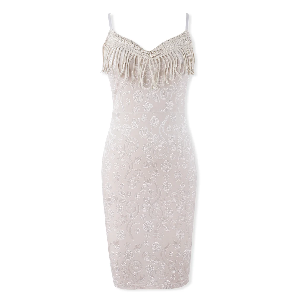 Neatie kiddie Sexy Deep V-neck Tassel Front Women Party Night Dresses Vestidos Female Sleeveless Bodycon Fashion Midi Dress
Neatie kiddie Sexy Deep V-neck Tassel Front Women Party Night Dresses Vestidos Female Sleeveless Bodycon Fashion Midi Dress