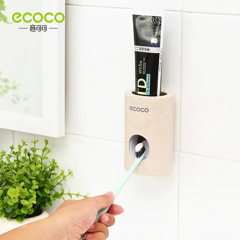 Автоматический Дозатор зубной пасты ECOCO пыленепроницаемый держатель для ванной