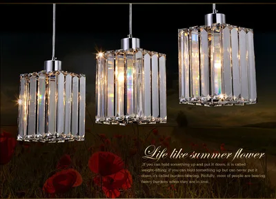 Modern Pendant Lamps Loft Lamp Avize K9 Crystal Hanging Light for Dinning Room Hall Colgante E27 Pendant Light Home Deco Lustres
Modern Pendant Lamps Loft Lamp Avize K9 Crystal Hanging Light for Dinning Room Hall Colgante E27 Pendant Light Home Deco Lustres