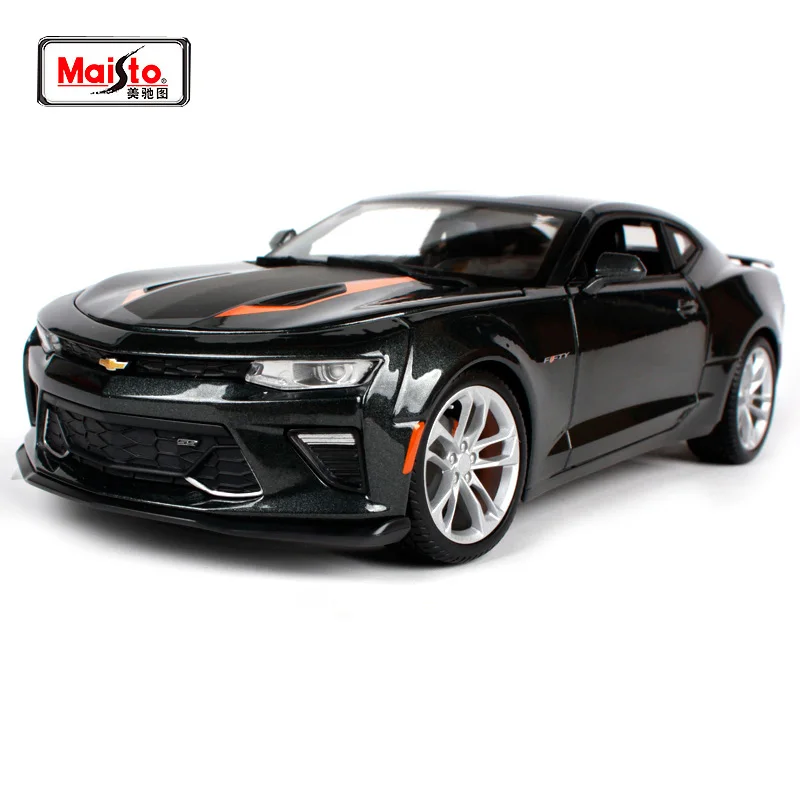 Maisto 1:18 2017 Chvrolet Camaro пятьдесят 50 юбилейный выпуск, спортивный автомобиль, литая модель автомобиля, новая игрушка в коробке, бесплатная доставк...
Maisto 1:18 2017 Chvrolet Camaro пятьдесят 50 юбилейный выпуск, спортивный автомобиль, литая модель автомобиля, новая игрушка в коробке, бесплатная доставк...