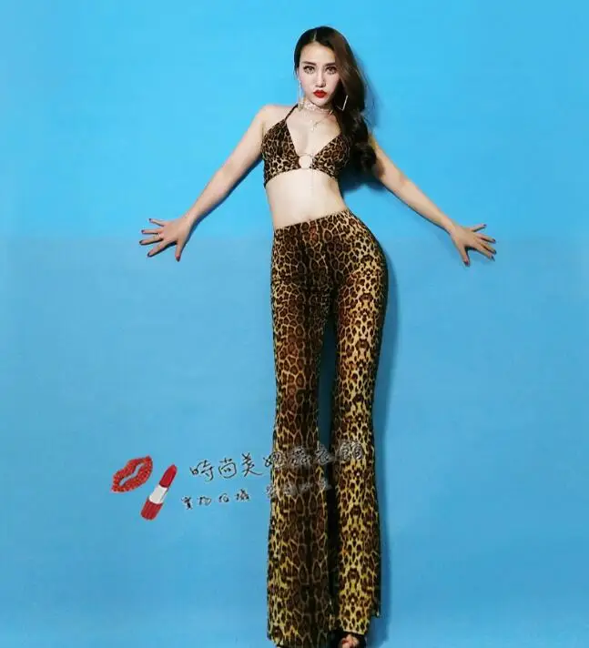 New bar female DJ singer stage nightclub DSgogo performance clothing model catwalk sexy bell pants suit
New bar female DJ singer stage nightclub DSgogo performance clothing model catwalk sexy bell pants suit