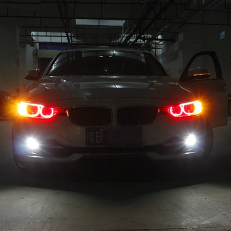 Для BMW E63 E64 E46 330ci 9006 HB4 56 Вт стайлинга автомобилей Светодиодный туман светильник