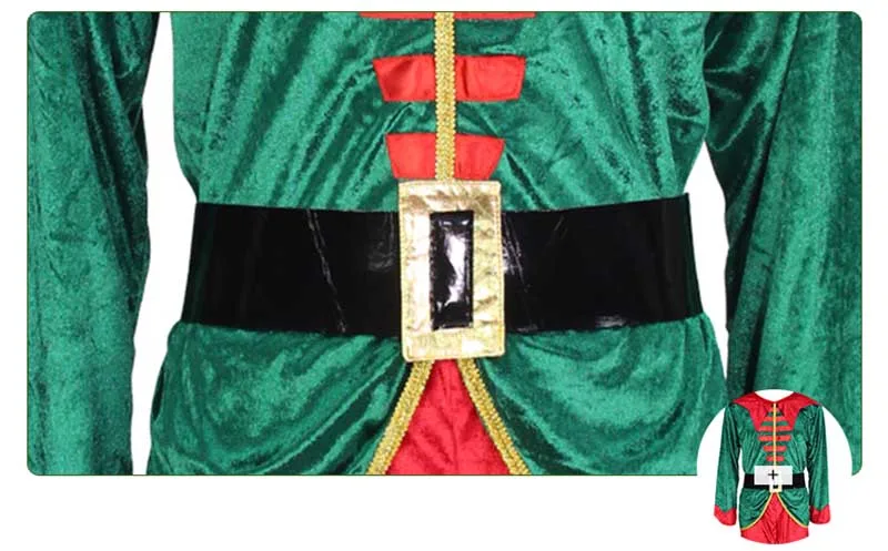 Adult Christmas Green Elf Costume Extra Large Size Men`s Christmas Elf Costume Xmas Santas Helper Fancy Dress For Men Plus Size
Adult Christmas Green Elf Costume Extra Large Size Men`s Christmas Elf Costume Xmas Santas Helper Fancy Dress For Men Plus Size