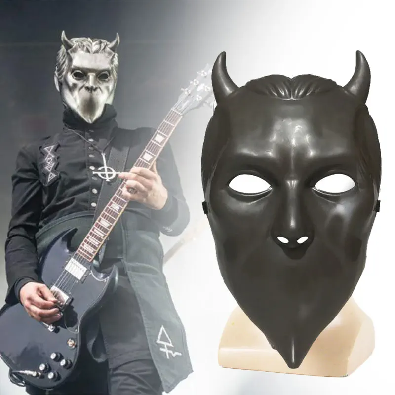 Ghost B.C рок-ролл безымянный Ghoul Band Grucifix Papa Emeri, пластиковая маска для шлема с полным лицом, Маскарадные костюмы на Хэллоуин, маски
Ghost B.C рок-ролл безымянный Ghoul Band Grucifix Papa Emeri, пластиковая маска для шлема с полным лицом, Маскарадные костюмы на Хэллоуин, маски