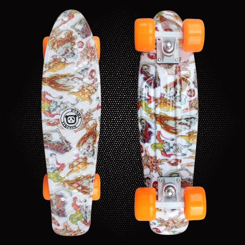 2019 High quality Skate Board 22" Lightweight Complete Durable Plastic Skateboard for Boy Girl Outdoor Activities 11 Styles PD02
2019 High quality Skate Board 22" Lightweight Complete Durable Plastic Skateboard for Boy Girl Outdoor Activities 11 Styles PD02