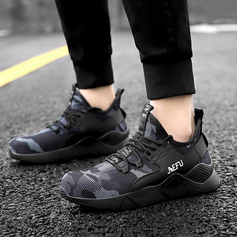 Unbreakable Safety Shoes Construction Site Men's Anti-piercing Work Shoes Camouflage Men's Boots Lightweight Breathable Sneakers
Unbreakable Safety Shoes Construction Site Men's Anti-piercing Work Shoes Camouflage Men's Boots Lightweight Breathable Sneakers