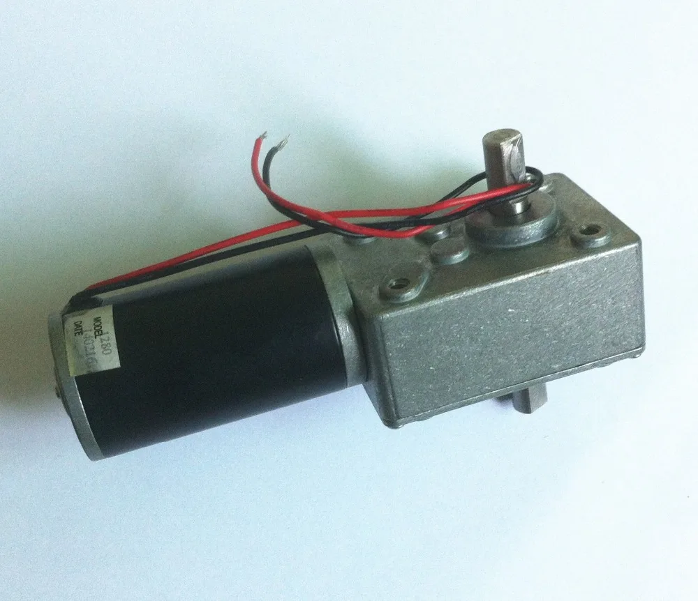 DC 24V 160rpm motor double shaft output worm gear motor, Micro motor with worm gearbox
DC 24V 160rpm motor double shaft output worm gear motor, Micro motor with worm gearbox