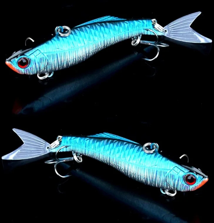8cm 23 g Long body fish shaped vib with transparent tail for lure fishing big smart fish
8cm 23 g Long body fish shaped vib with transparent tail for lure fishing big smart fish